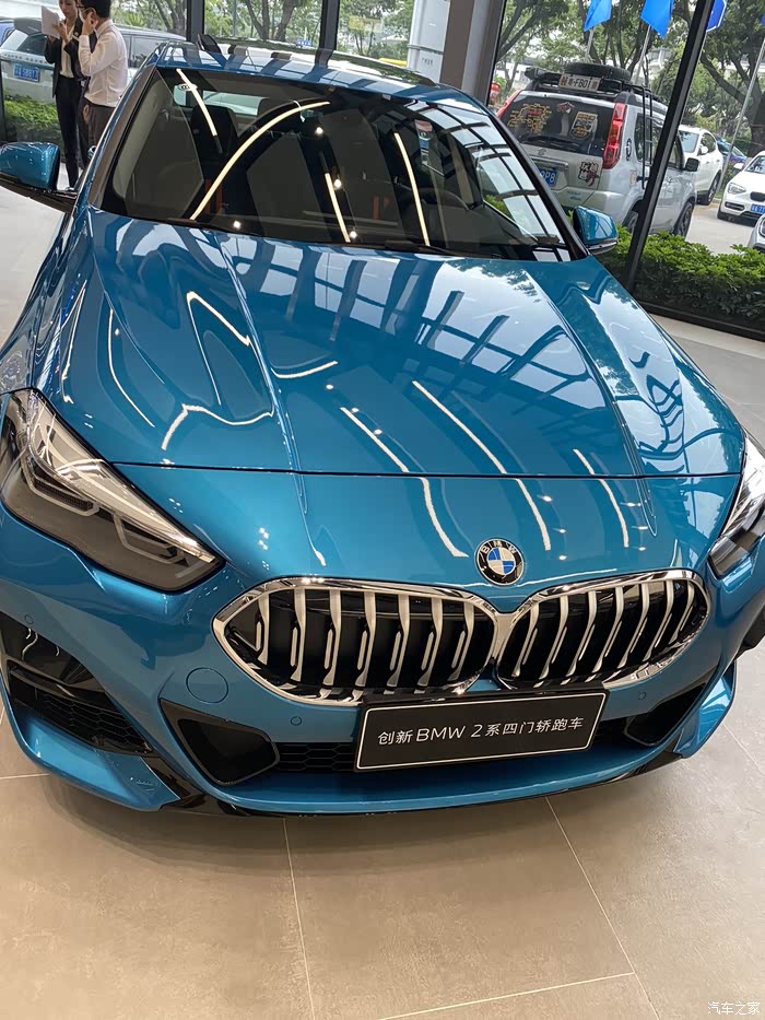 【图】一进门就见到最靓的海岸蓝,如见初恋般,一眼对上,果断下手_宝马