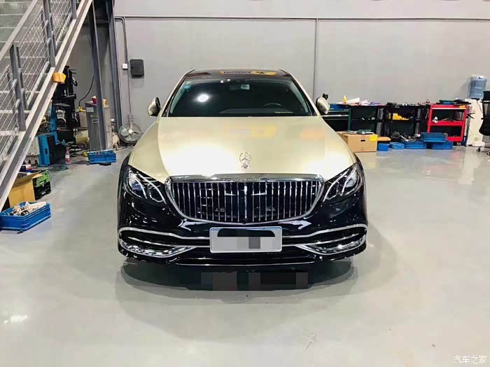 e300长轴班升级迈巴赫就是帅