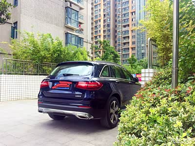 benz~~~glc260豪华水硅钒钙石蓝,掩不住的一抹深海蓝