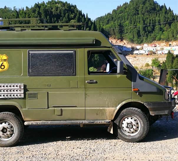 开着依维柯2045改装房车去拉萨就是任性设备齐全