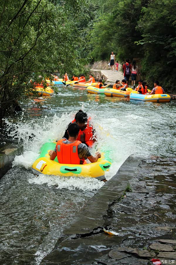 邢台天河山漂流记
