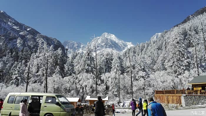 海螺沟3号营地,很漂亮.