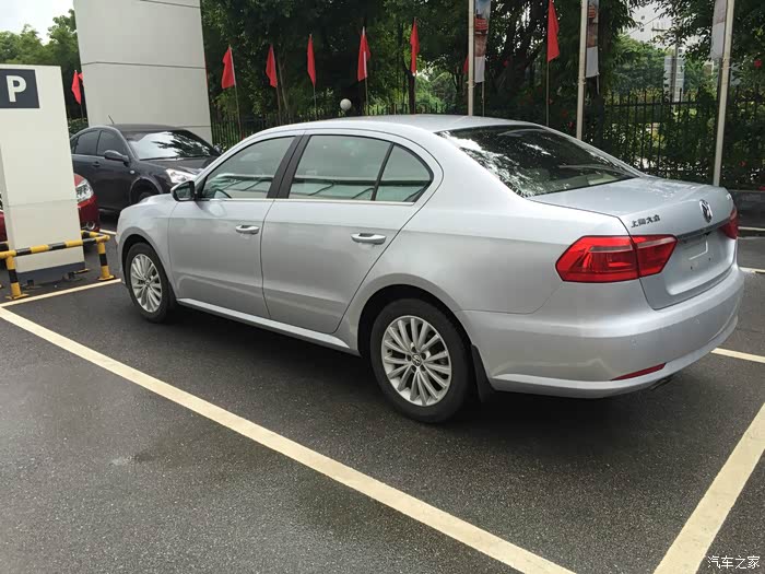 秀出爱!我的简约银提车篇_朗逸论坛_汽车之家论坛