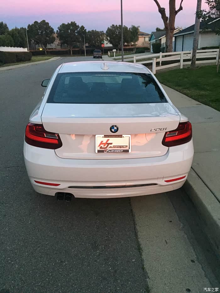 【图】屌丝美国提228i 求认证哈哈!_宝马2系论坛_汽车之家论坛