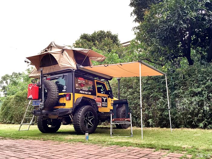 【独箭车会】牧马人改装-车顶帐篷