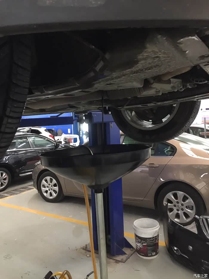 【图】首保换机油_君威论坛_汽车之家论坛