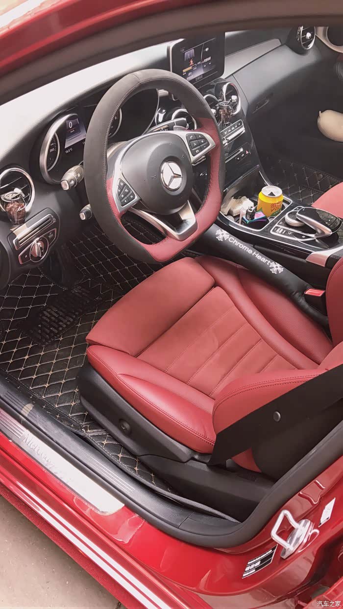 【图】跪求c200红内,内饰图_奔驰c级论坛_汽车之家论坛
