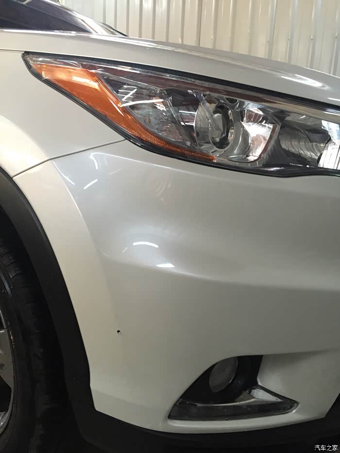 【图】新汉珍珠白漆面8太薄,真心伤不起!_汉兰达论坛_汽车之家论坛