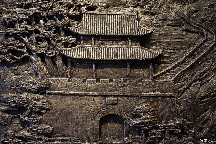 女皇与剑门关大型浮雕墙画欣赏