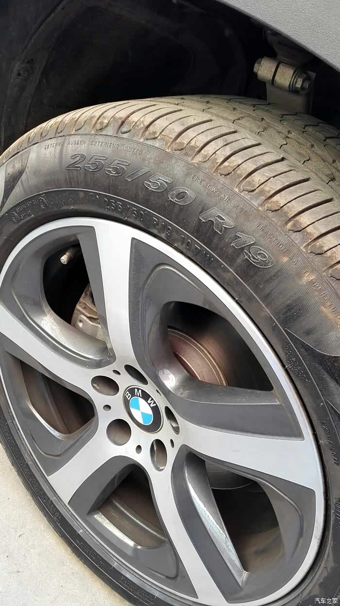 【图】要换20轮毂原厂19寸轮毂轮胎出_宝马x6论坛_汽车之家论坛
