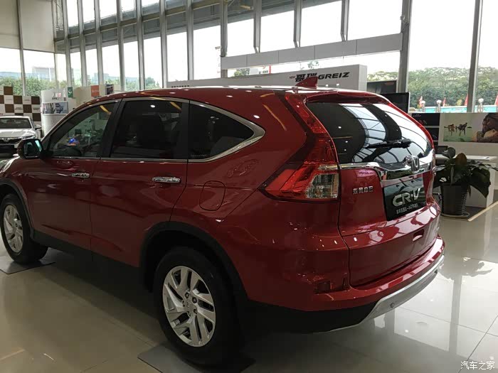 【图】今天看到了一台crv红色的,艳红那种_本田cr-v论坛_汽车之家论坛