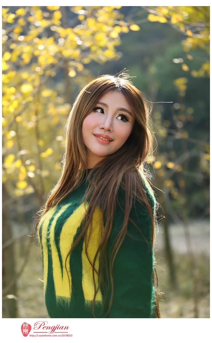 朋见行摄之随州千年银杏美女与古树倾情演绎