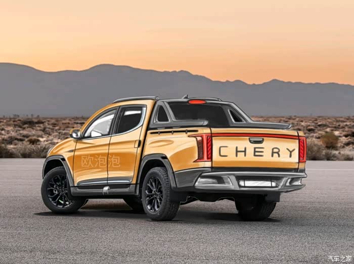 818头号玩家#奇瑞非承载式皮卡杰虎,加装高盖帅爆了!