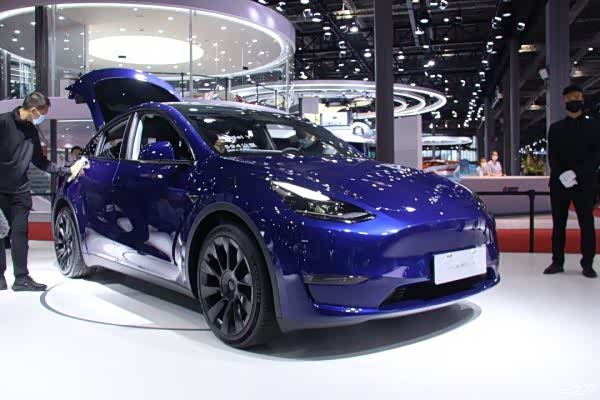 2021上海车展丨国产特斯拉model y亮相