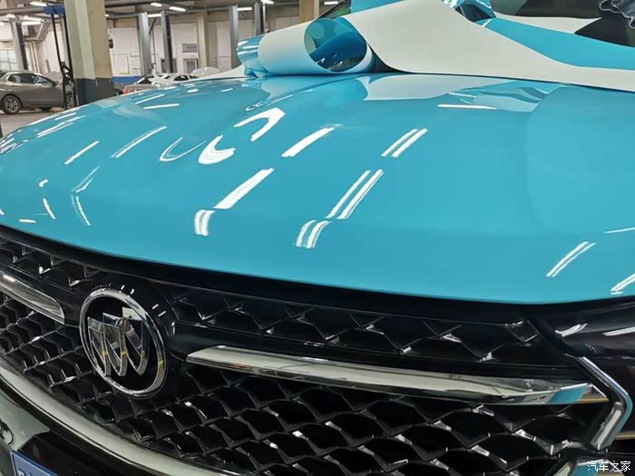 别克昂科威s改色效果