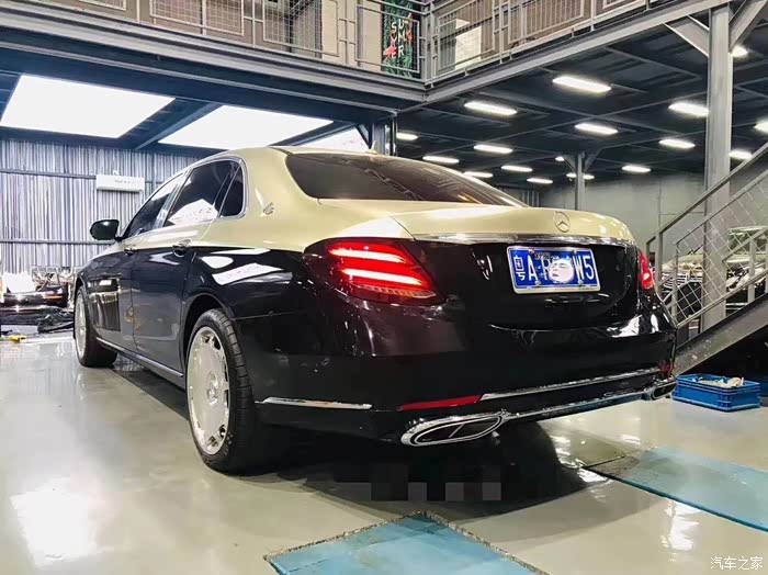 e300长轴班升级迈巴赫就是帅