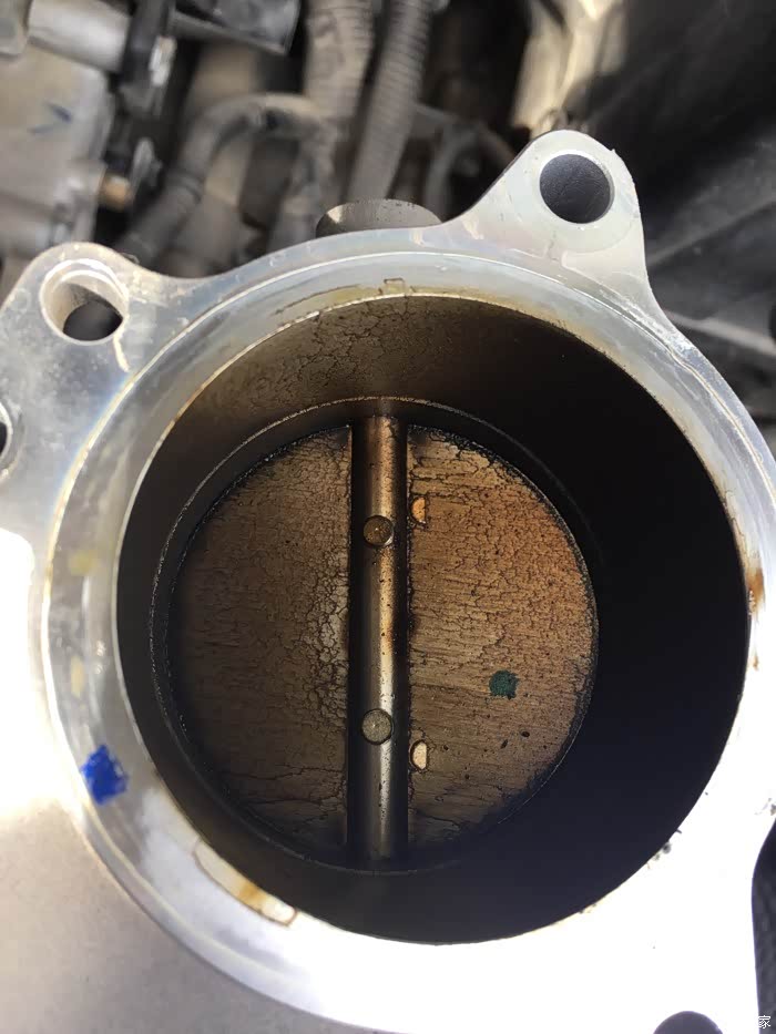 抽空把节气门拆洗了一下