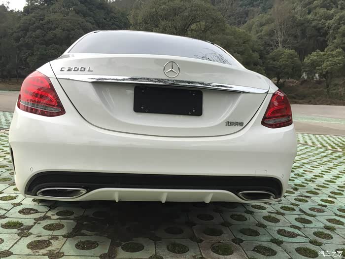 奔驰c200l运动提车第一次作业