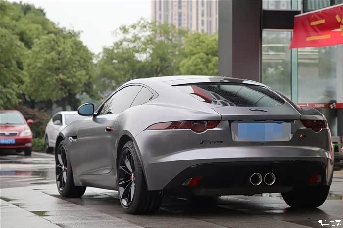 【图】小红豹改色金属钛灰,帅气逼人_捷豹f-type论坛_汽车之家论坛