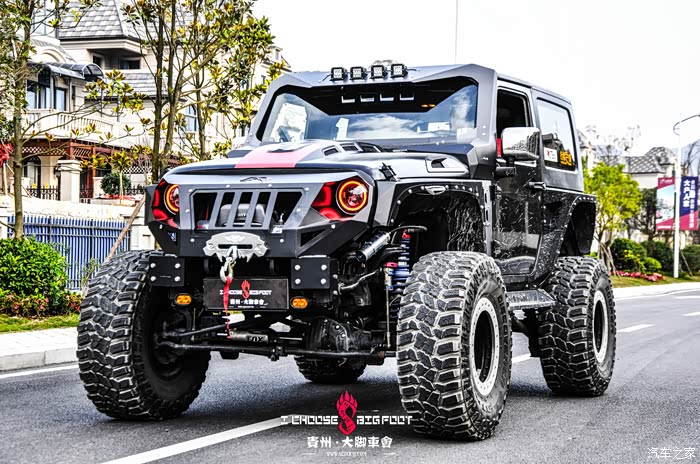 牧马人改样子bj40也能这样改