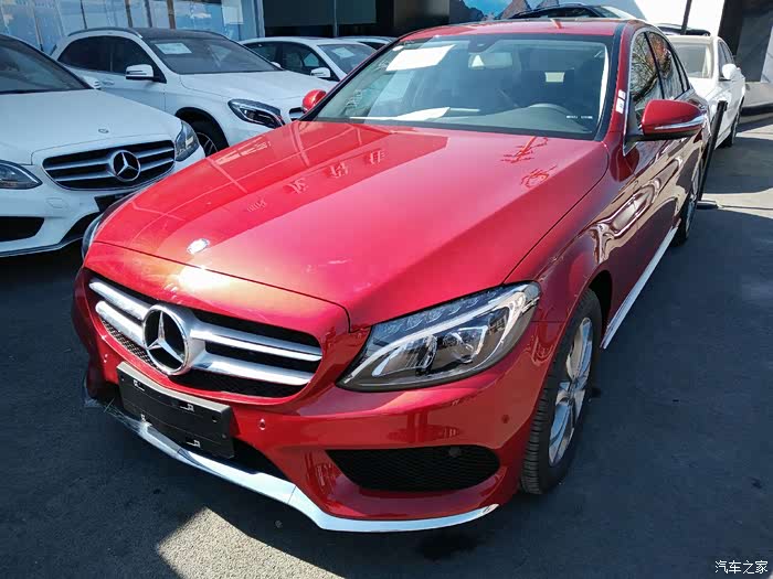 【图】带走2016春天的礼物:红色c180 l运动_奔驰c级论坛_汽车之家论坛
