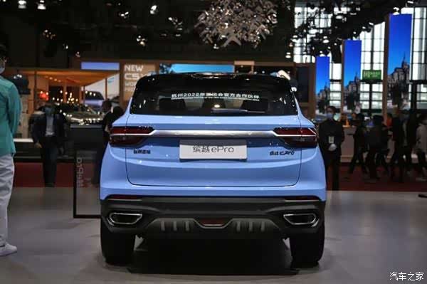 2021上海车展吉利缤越epro新增破浪蓝配色