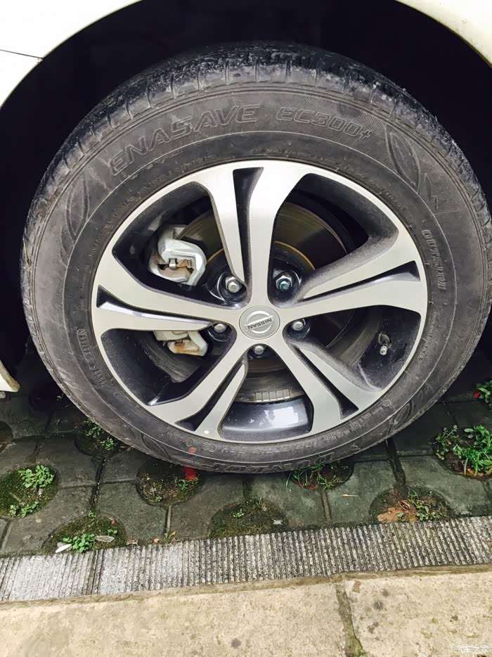 16款新骐达轮胎