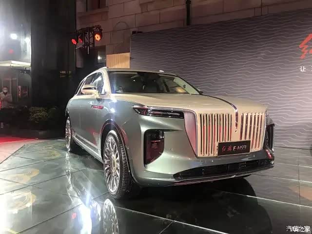 【图】2021上海车展:红旗e-hs9艺术版首发_好运2号论坛_汽车之家论坛