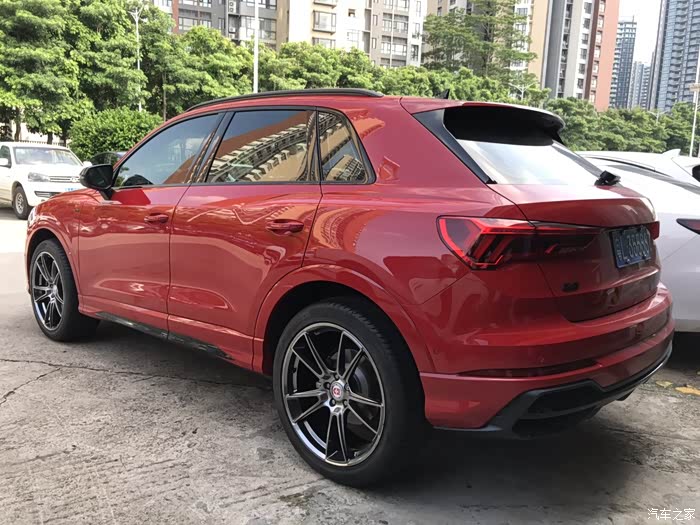 21款奥迪q3轮毂升级