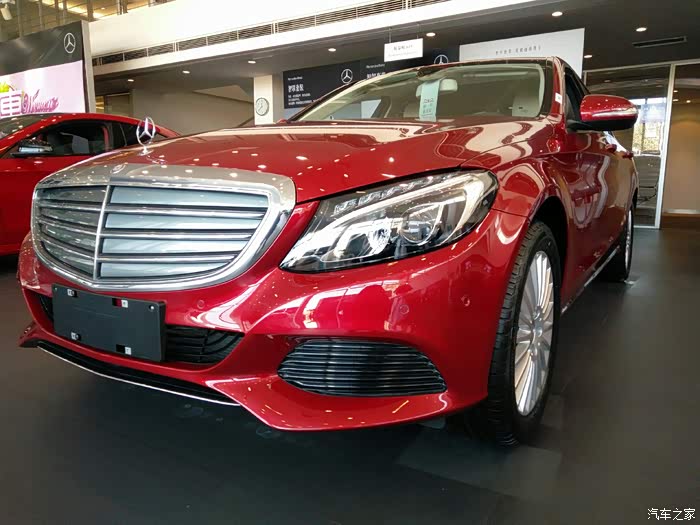 【图】带走2016春天的礼物:红色c180 l运动_奔驰c级论坛_汽车之家论坛