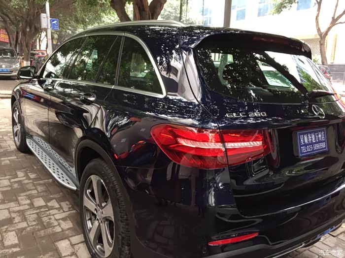 奔驰glc260钙石蓝求认证