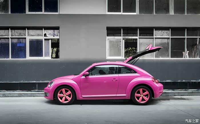 【图】我靓丽的玫红色甲壳虫_甲壳虫论坛_汽车之家论坛