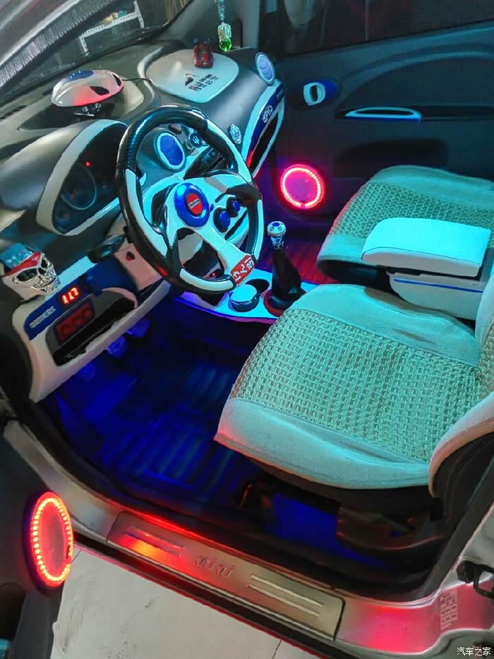 (奔奔mini)完美内饰改色秒杀全国,必须精华