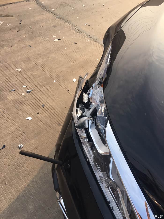 【图】咱的小雅第一次车祸_雅阁论坛_汽车之家论坛