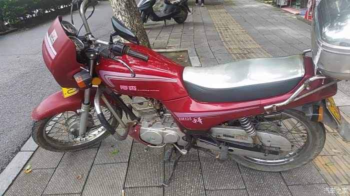 尘封n年今天我又上路了中华125