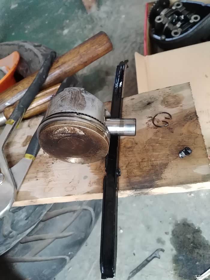 油田折腾闲着没事拆发动机玩原金城gy6150发动机