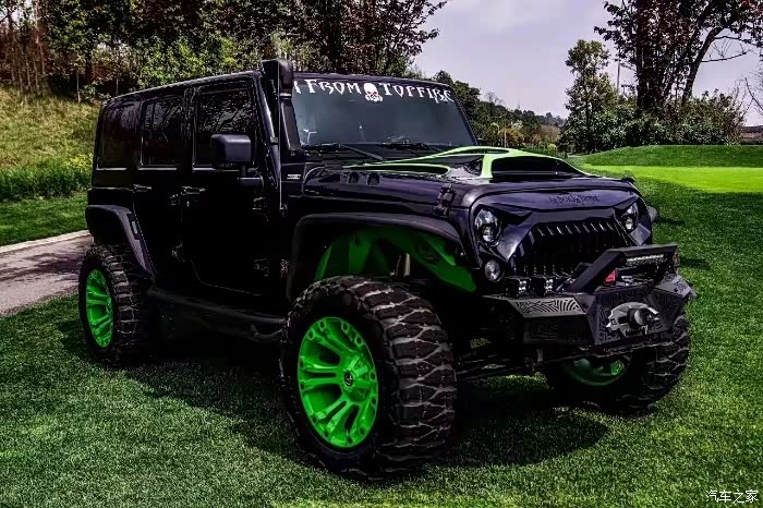 越野界中万人迷唯有jeep牧马人本贴全是顶火改得高清图片