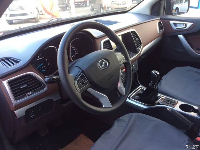 【图】中兴大皮卡内饰大爆放,速来围观哦_领主论坛_汽车之家论坛