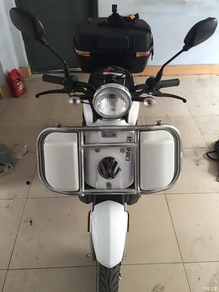 路乱改一下轻骑铃鹿小摩托