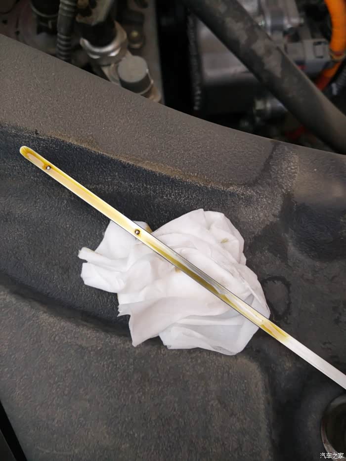 双擎机油尺怎么看