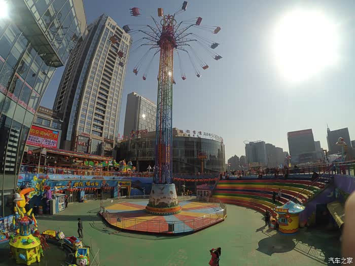 带外孙玩游乐园