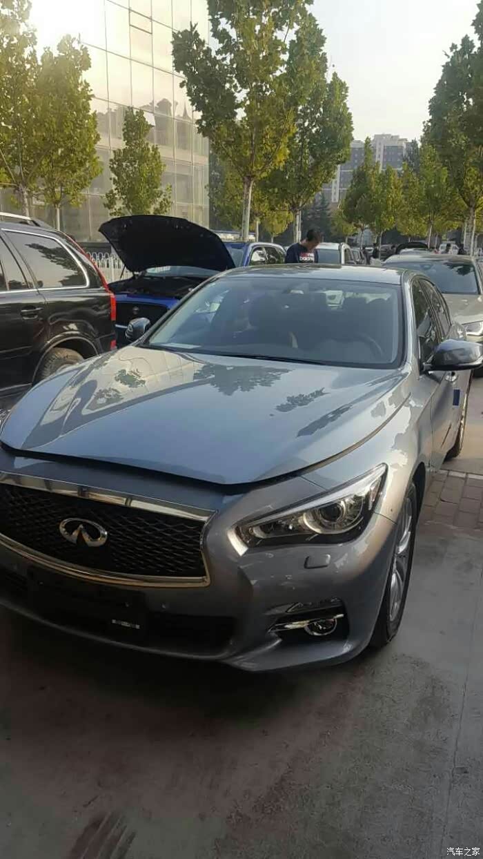 【图】今天提车了 冰锐蓝_英菲尼迪q50/q50l论坛_汽车之家论坛