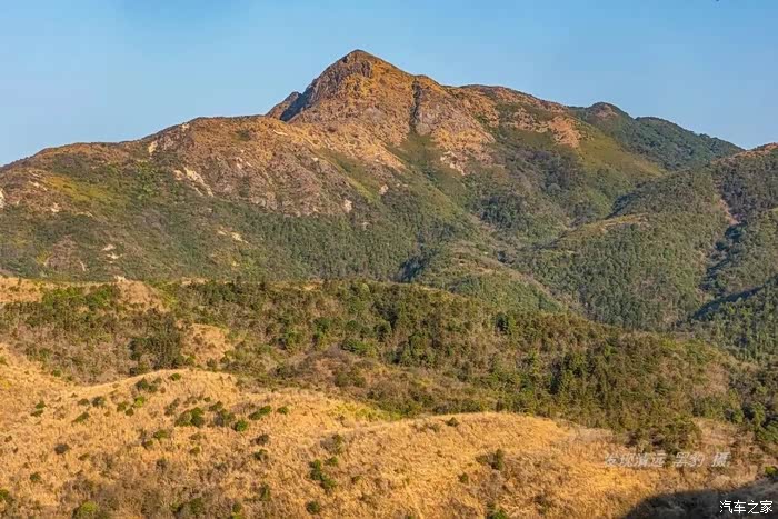 迎暖春送积分登顶广东大龙山主峰红泥埒