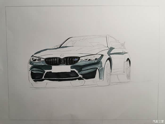 开往春天的汽车2016款宝马m4gts