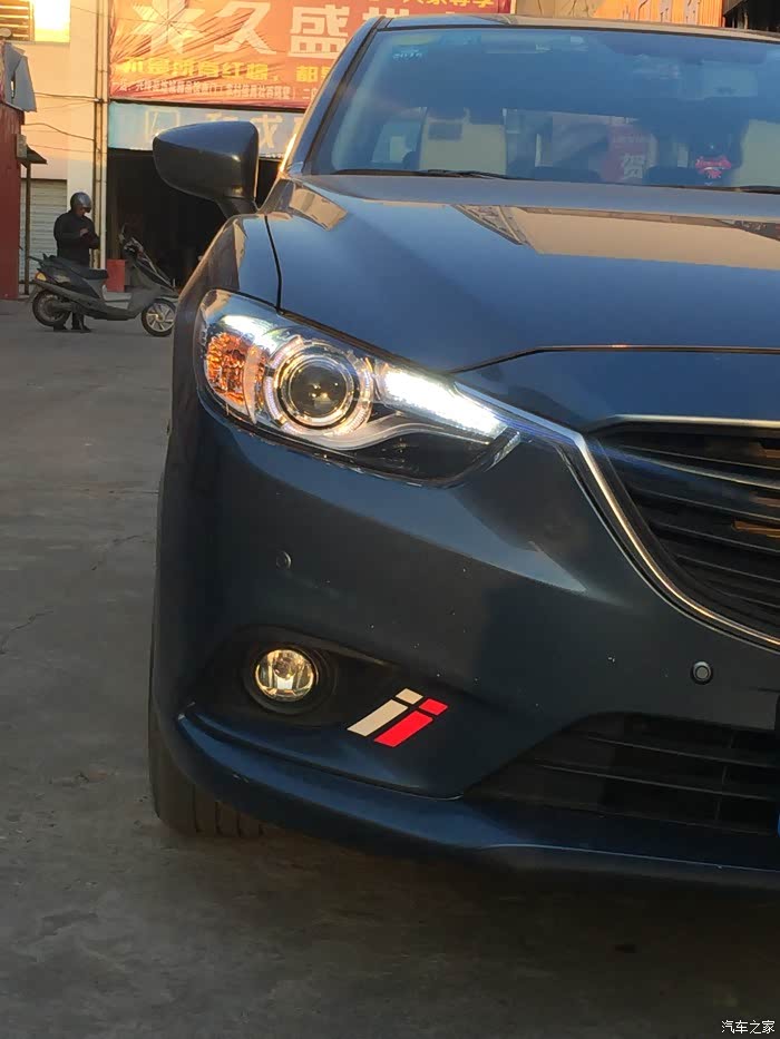 原厂日行灯是这个亮度吗