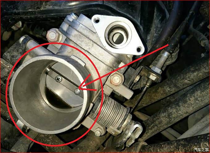 自己动手清洗节气门/怠速马达电机.