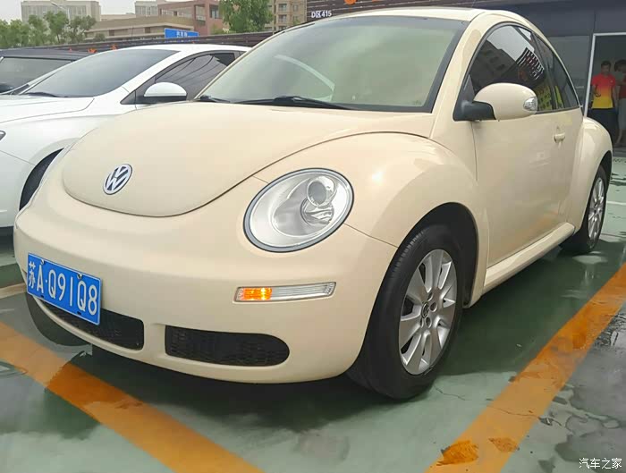 10年进口甲壳虫,米色很可爱.