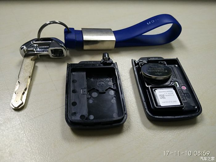 【图】东本CRV2015版 车钥匙换电池(一分钟 