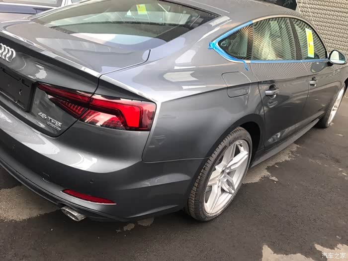 【图】季风灰45运动四驱终于到店_奥迪a5论坛_汽车之家论坛