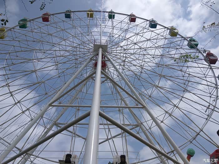 去海口白沙门看摩天轮